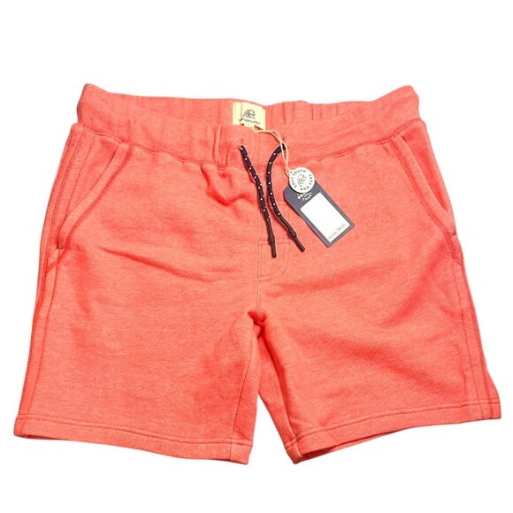 Surfside Supply Co. Men's Large Chuck Washed Pullon Shorts Calypso Coral NEW - Picture 2 of 6